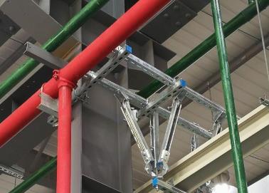 都江堰该抗震支架的整体式支吊架结构协调性好